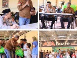 Ketua Satwar Polres Labuhanbatu Ucok Sitorus Salurkan Paket Ramadan Kepada Yatim Piatu dan BKM Labuhanbatu