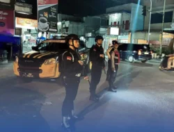 Jaga Ketertiban Ramadan, Brimob Backup Polres Tebingtinggi Laksanakan Patroli Asmara Subuh