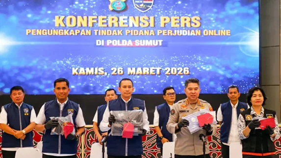 Judi Online di Medan Diduga Raup Omzet Rp7 Miliar, Polda Sumut Sita Puluhan Perangkat dan Rekening