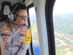 Kapolda Sumut Pantau Arus Mudik via Patroli Udara, Pastikan Jalur Aman dan Lancar