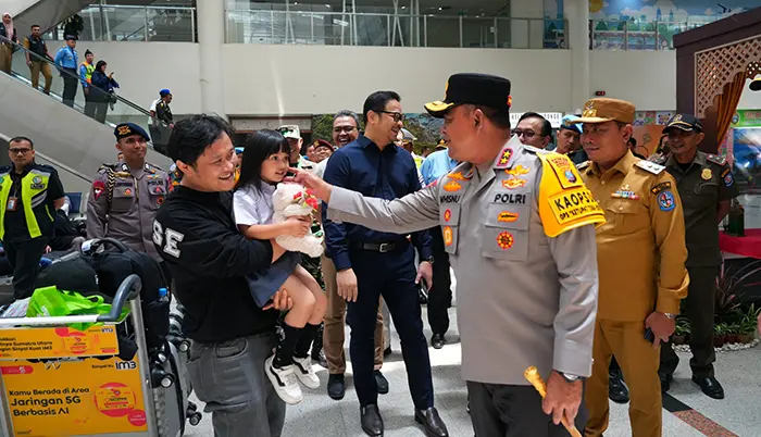 Kapolda Sumut Tinjau Bandara Kualanamu Jelang Mudik Lebaran 2026