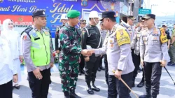 Kapolda Sumut Tinjau Pos Pam di Labuhanbatu