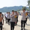 Kapolres Tapteng Tinjau Langsung Pengamanan Objek Wisata