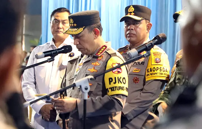 Kapolri Pantau Kamtibmas Nasional dari Medan, Pastikan Arus Mudik 2026 Kondusif