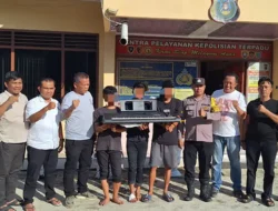 Kurang dari 24 Jam, Polsek Bangun Bekuk Tiga Pelaku Pembobol Rumah Polwan