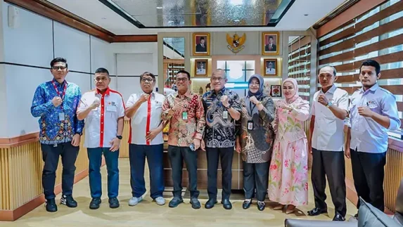 PMI Medan dan Palang Merah Amerika Paparkan Program Ketahanan Panas Kepada Pemko Medan