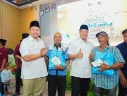 Peduli Sesama, Bupati Batu Bara Serahkan Santunan kepada Anak Yatim dan Tukang Becak