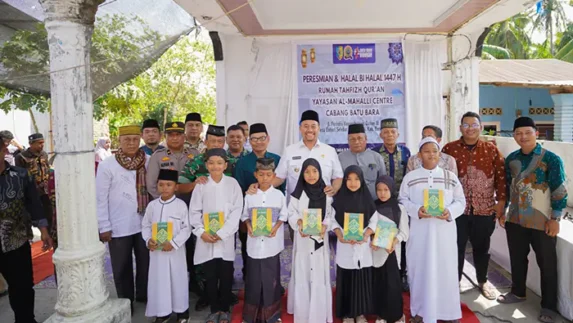 Perkuat Pembinaan Generasi Qur'ani, Bupati Batu Bara Resmikan Rumah Tahfizh Al-Mahalli Center