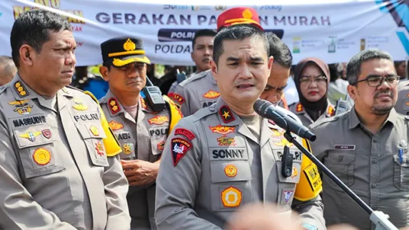 Polda Sumut dan Bulog Gelar Gerakan Pangan Murah Serentak, Stabilkan Harga Jelang Idulfitri