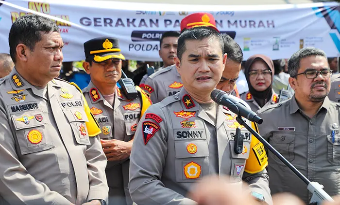 Polda Sumut dan Bulog Gelar Gerakan Pangan Murah Serentak, Stabilkan Harga Jelang Idulfitri