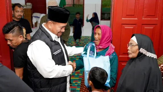 Safari Ramadan 1447 H, Bupati Batu Bara Salurkan Bantuan untuk Masyarakat Muslim di Daerah Minoritas