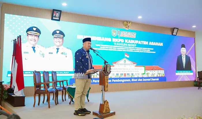 Sinergi Pembangunan Antarwilayah, Bupati Batu Bara Hadiri Musrenbang RKPD Kabupaten Asahan 2027