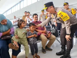 Wakapolda Sumut Tinjau Stasiun KA Medan, Pastikan Pelayanan Mudik Lebaran Berjalan Optimal