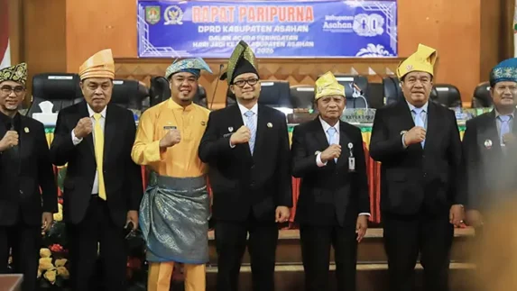 Wakil Bupati Batu Bara Hadiri Sidang Paripurna Hari Jadi ke-80 Kabupaten Asahan