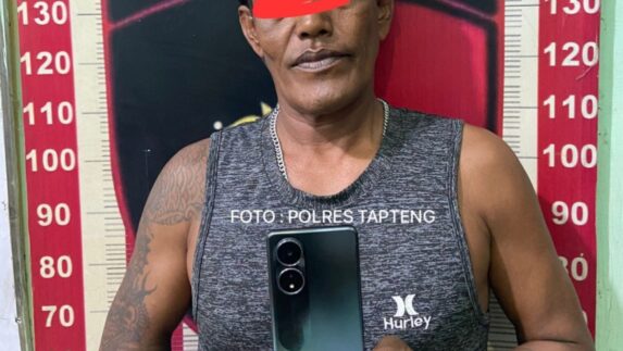 Polres Tapteng Ringkus Residivis Pencuri Ponsel, Beraksi di Dua Lokasi Berbeda