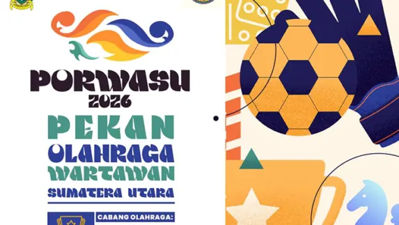 320 Jurnalis Sumut Siap Bertanding di Porwasu 2026 Piala Gubernur Sumut