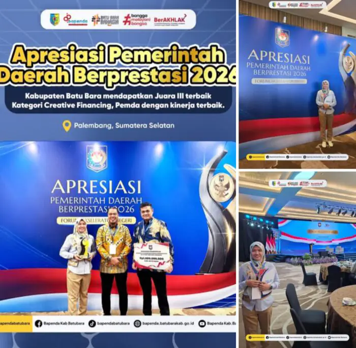 Bapenda Kabupaten Batu Bara Apresiasi Pemkab Raih Juara III Creative Financing 2026