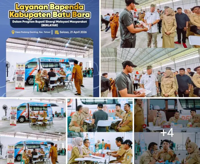 Bapenda Kabupaten Batu Bara Kembali Hadirkan Layanan Berlayar di Desa Padang Genting