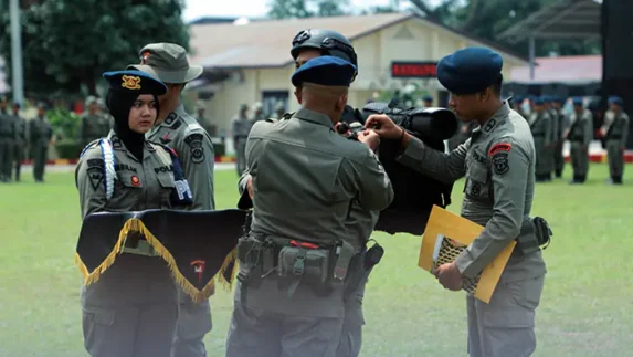 Bintara Remaja Brimob Sumut Selesaikan Pelatihan