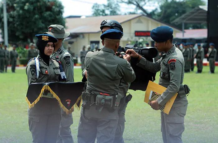 Bintara Remaja Brimob Sumut Selesaikan Pelatihan