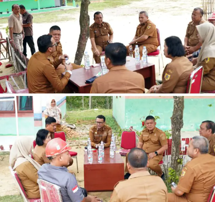 Bupati Fery Kunjungi SDN 26 Nagodang, Pastikan Pembangunan Sekolah Direalisasikan Tahun Ini