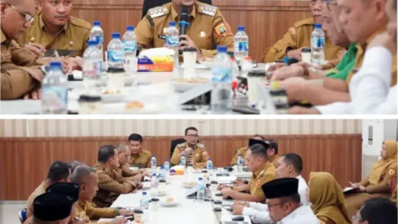 Bupati Fery Sahputra Simatupang Pimpin Rapat Persiapan MTQ