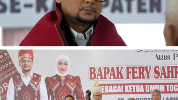 Bupati Labusel Dikukuhkan Sebagai Ketua Umum Toga Simatupang