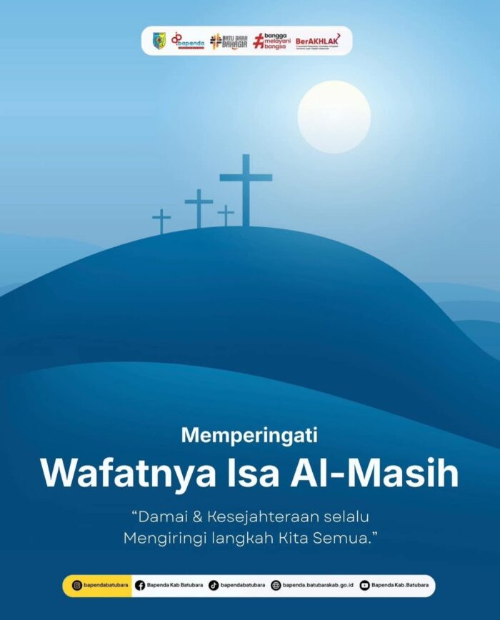 Bapenda Batu Bara Peringati Wafatnya Isa Almasih