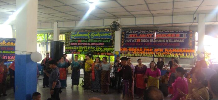 HUT ke-59 Desa Gunung Klawas Meriah, Tumpeng dan Perkolong-kolong Warnai Perayaan Budaya