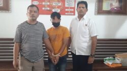 Sat Reskrim Polres Pematangsiantar Amankan Terduga Pelaku KDRT 