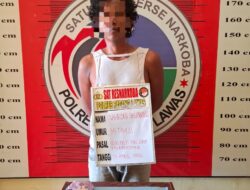 Satresnarkoba Polres Palas Tangkap Seorang Pengedar dengan Barang Bukti Sabu