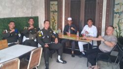 Ngopi Bareng Dansub Denpom I/5-1 Belawan Bersama Kapolsek dan Tokoh Masyarakat