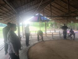 Polsek Kutalimbaru Gerebek Lokasi Diduga Judi Sabung Ayam di Suka Rende, Hasilnya Nihil