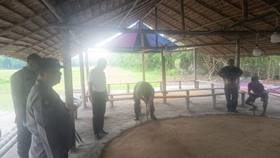 Polsek Kutalimbaru Gerebek Lokasi Diduga Judi Sabung Ayam di Suka Rende, Hasilnya Nihil