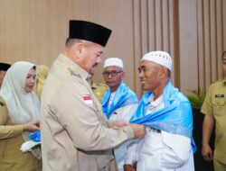 Bupati Batu Bara Tepung Tawari Jemaah Calon Haji 1447 H