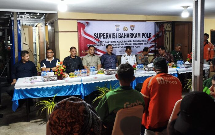 Ngopi Kamtibmas di Medan, Baharkam Polri Perkuat Kolaborasi Warga dan Ojol Jaga Keamanan