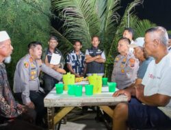 Kapolres Pelabuhan Belawan Silaturahmi dengan Tokoh Masyarakat dan Pemuda Mitra Kamtibmas
