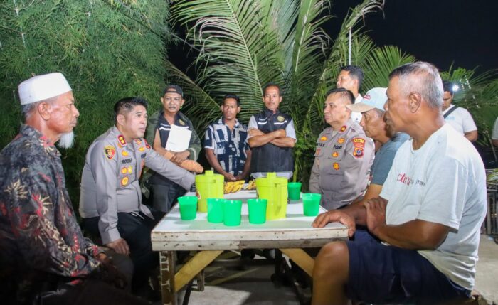 Kapolres Pelabuhan Belawan Silaturahmi dengan Tokoh Masyarakat dan Pemuda Mitra Kamtibmas