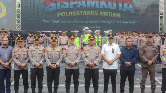Sispamkota Medan Digelar Komprehensif, Tunjukkan Kesiapan Polri Hadapi Berbagai Skenario Gangguan
