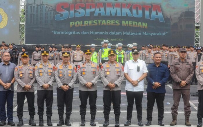 Sispamkota Medan Digelar Komprehensif, Tunjukkan Kesiapan Polri Hadapi Berbagai Skenario Gangguan