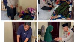 Kapolres Labusel Jenguk Warga Sakit di Medan, Beri Dukungan Moral untuk Armei Warga Kecamatan Sei Kanan