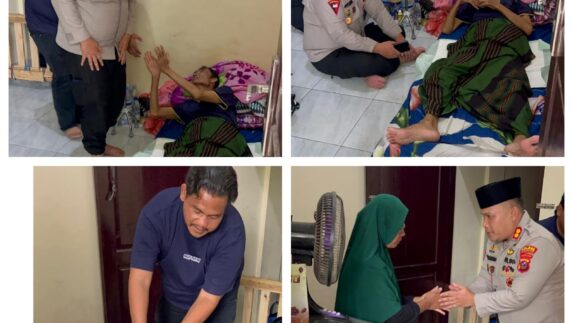 Kapolres Labusel Jenguk Warga Sakit di Medan, Beri Dukungan Moral untuk Armei Warga Kecamatan Sei Kanan