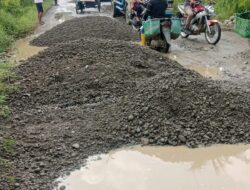 Masyarakat Desa Lantas Baru Luapan Rasa Terima Kasih, PT Iwan Nitra Buktikan Kepedulian Nyata Perbaiki Jalan Rusak