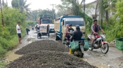 Suasana haru dan rasa syukur menyelimuti masyarakat Dusun 1 Cinta Dame, Desa Lantas Baru, Kecamatan Patumbak, Kabupaten Deliserdang,