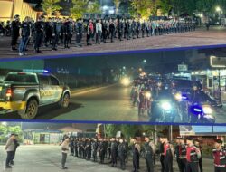 Patroli Skala Besar KRYD, Batalyon A Pelopor Satuan Brimob Polda Sumut Hadir Jaga Kekondusifan Belawan
