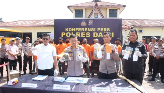 Polres Dairi Paparkan Hasil Ungkap Kasus Narkoba Sejak Januari