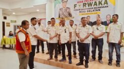 Ketua Forwaka Sumut Lantik Pengurus Forwaka Nias Selatan