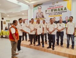 Ketua Forwaka Sumut Lantik Pengurus Forwaka Nias Selatan