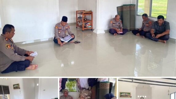 Kapolsek Air Putih Pimpin Kegiatan Binrohtal, Perkuat Iman dan Karakter Humanis Personel