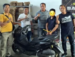 Kurang Dari 1×24 Jam, Reskrim Polsek Gunung Malela Kejar Residivis Curanmor Hingga ke Medan